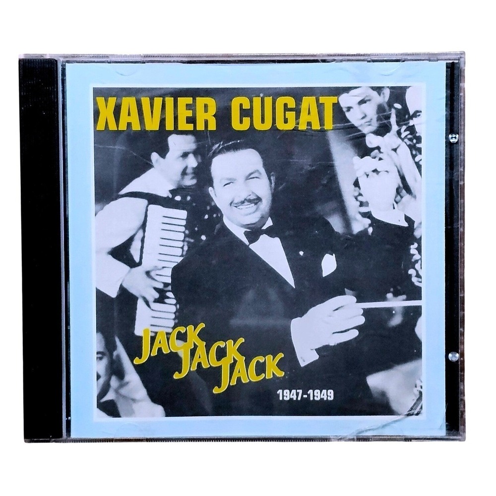 Xavier Cugat Jack CD Latin Jazz Mambo 1947-1949 Harlequin HQ160 008637216023 EUC
